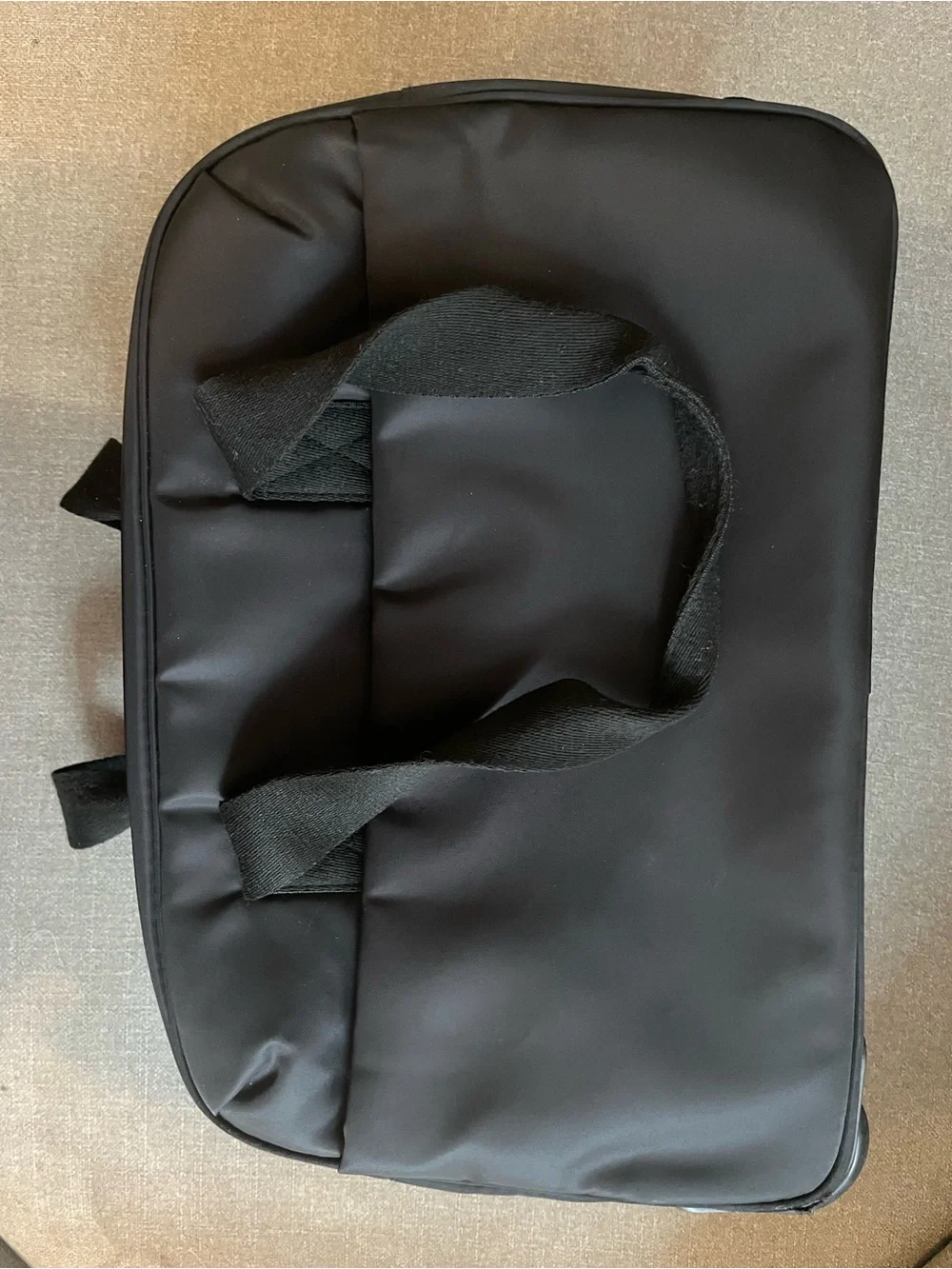 Black Travel Cabin Bag With Wheels